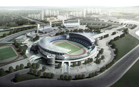 The Olympic Sports Center Stadium