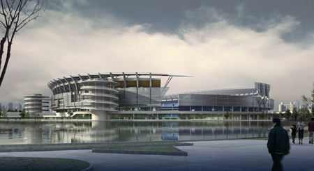 The Olympic Sports Center Stadium