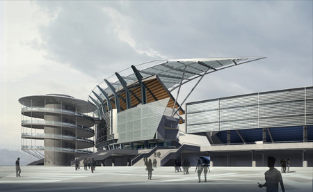 The Olympic Sports Center Stadium