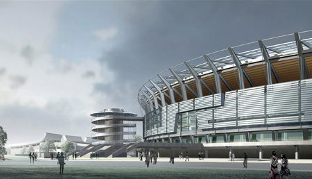 The Olympic Sports Center Stadium