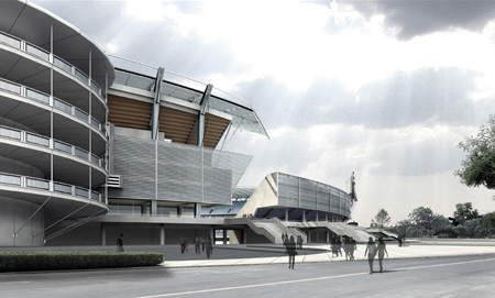 The Olympic Sports Center Stadium